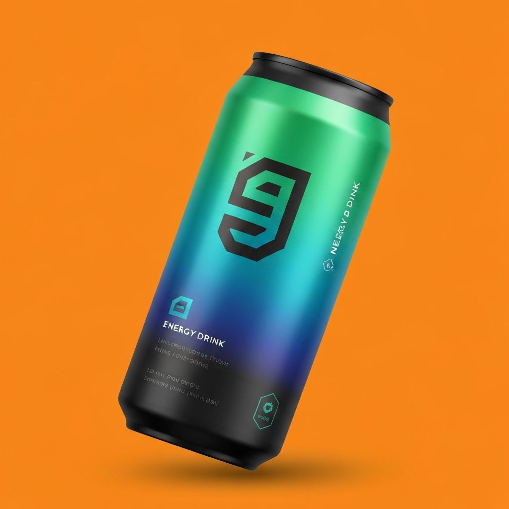 Energy drink packaging
